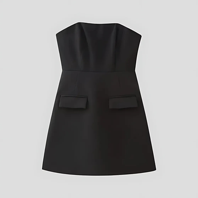 Tailored Mini Dress
