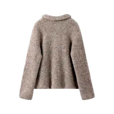 Soft Wool Knit Cardigan Sweater