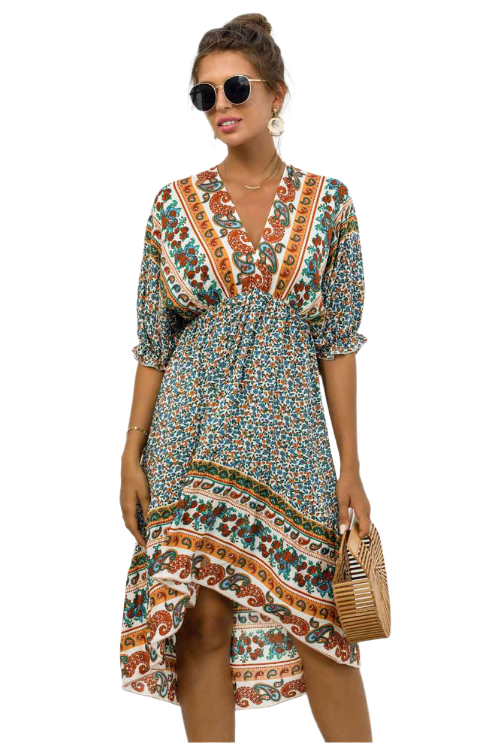 Bohemian Midi Dress