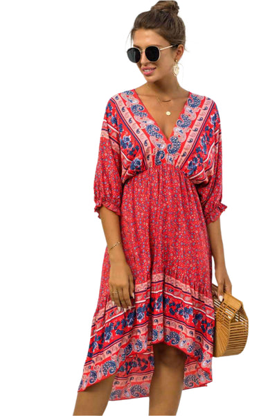 Bohemian Midi Dress