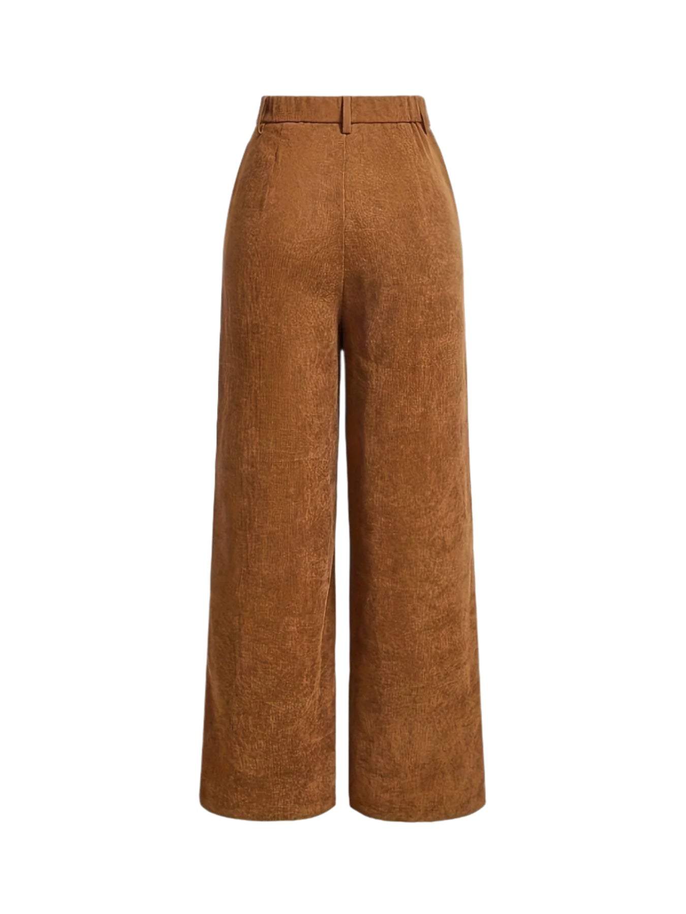 Corduroy Straight-Leg Trousers