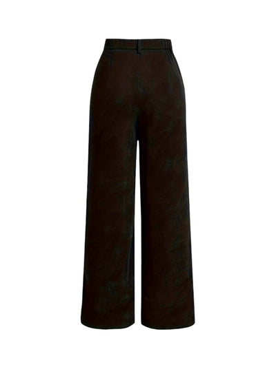 Corduroy Straight-Leg Trousers